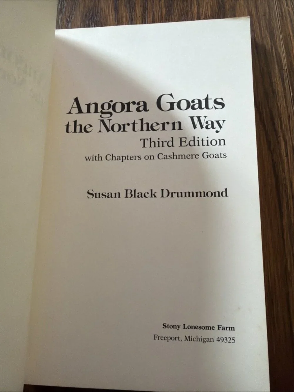Angora Goats:‎ the Northern Way (w/ Cashmere Goats) by Susan Black Drummond